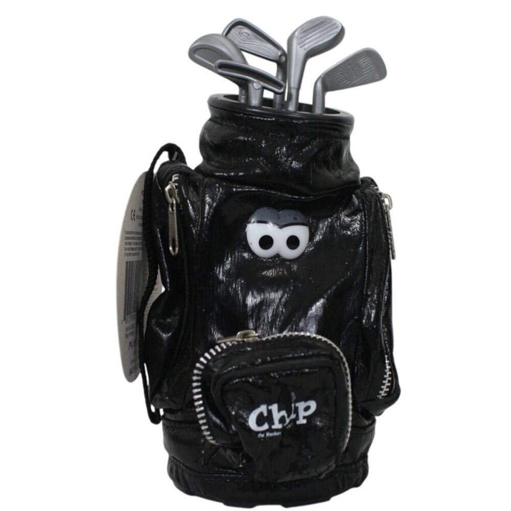 Vintage Playtronix Chip The Heckler Talking Singing Dancing Golf Bag TESTED